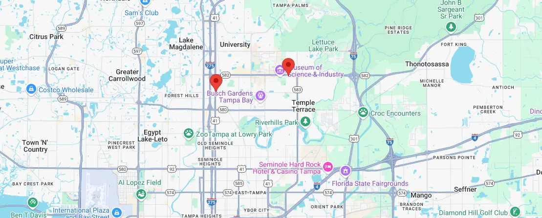 Zamar Wings Location Map - Click to Select Location